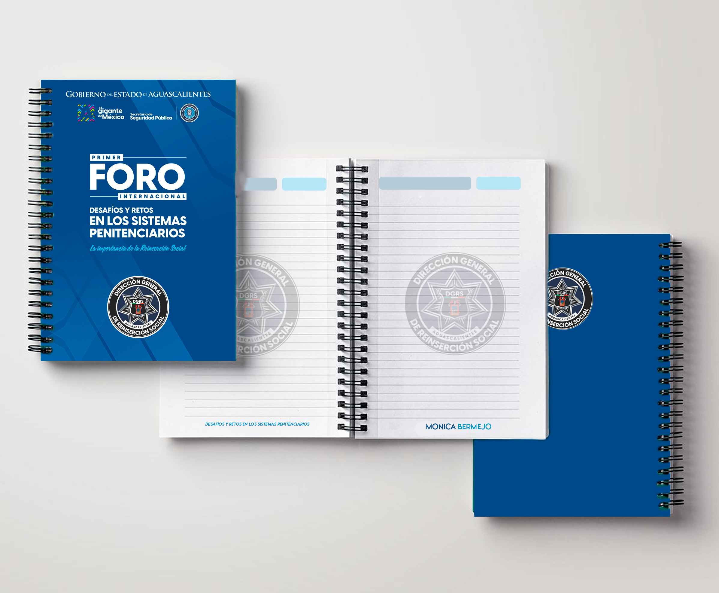 Ejemplo de agenda o libreta personalizada 1
